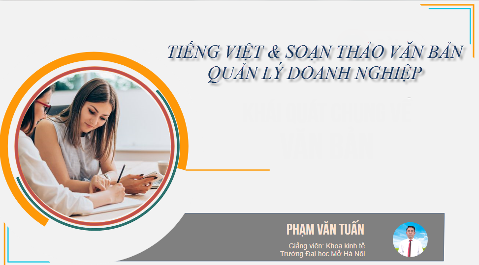 ảnh Soạn thảo văn bản quản lý doanh nghiệp